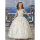 Girls Ball Gown Ankle Length First Communion/ Flower Girl Dress with Jackets