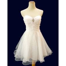 Custom Designer A-Line Sweetheart Short Homecoming/ Graduation Dress