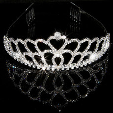 Cheap Beautiful Alloy With Rhinestone Bridal Wedding Tiara