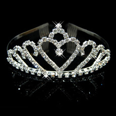 Cheap Beautiful Alloy With Rhinestone Bridal Wedding Tiara