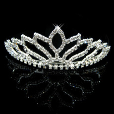 Cheap Beautiful Alloy With Rhinestone Bridal Wedding Tiara