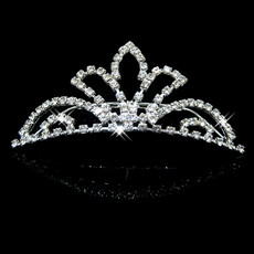 Cheap Beautiful Alloy With Rhinestone Bridal Wedding Tiara