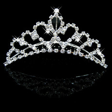 Affordable Beautiful Alloy With Rhinestone Bridal Wedding Tiara