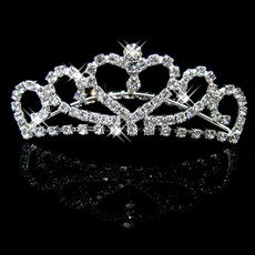 Affordable Beautiful Alloy With Rhinestone Bridal Wedding Tiara