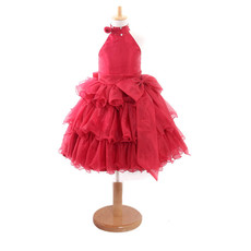 Beautiful Ball Gown Knee Length Easter Dress/ Little Girls Pageant/ Party Dress
