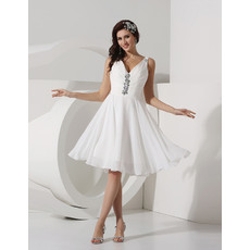 casual short wedding dresses for summer