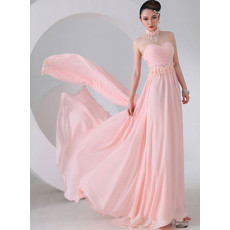 Elegant Sweetheart Chiffon Long Prom Evening for Women