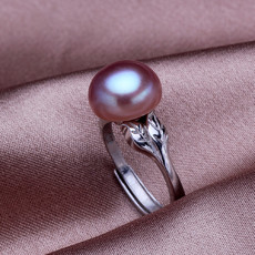Affordable Stunning Pink/ White/ Purple 9.5 - 10.5mm Freshwater Pearl Ring