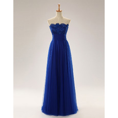 Discount Strapless Long Tulle Two Piece Formal Mother Dress with Lace Jackets