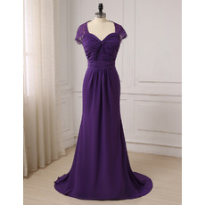 Custom Sweetheart Floor Length Chiffon Evening/ Prom/ Formal Dress