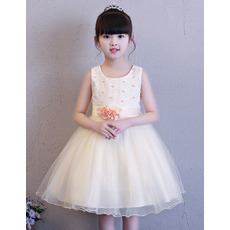 Adorable Ball Gown Mini/ Short Flower Girl Dress for Wedding