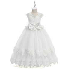 Adorable Ball Gown Floor Length Flower Girl Dress for Wedding