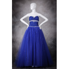 Custom Sweetheart Floor Length Prom/ Party/ Quinceanera Dress