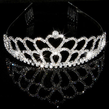 Cheap Beautiful Alloy With Rhinestone Bridal Wedding Tiara