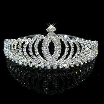 Cheap Beautiful Alloy With Rhinestone Bridal Wedding Tiara