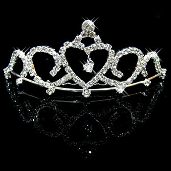 Cheap Beautiful Alloy With Rhinestone Bridal Wedding Tiara