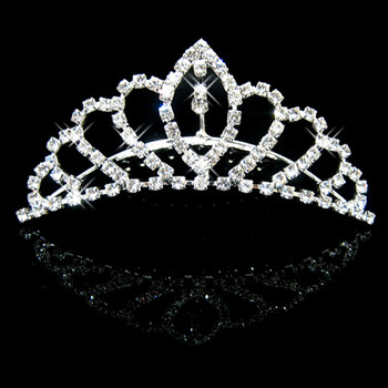 Cheap Beautiful Alloy With Rhinestone Bridal Wedding Tiara