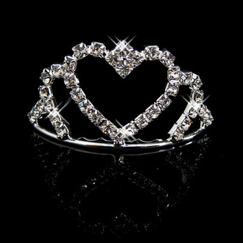 Inexpensive Beautiful Alloy With Rhinestone Bridal Wedding Tiara