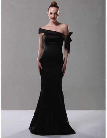 Designer Mermaid/ Trumpet Off-the-shoulder Prom Evening Dress for Women