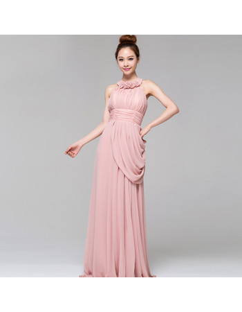 Women's Chic Lace Halter Column/ Sheath Ankle Length Evening Dress for Prom