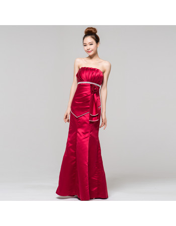 Affordable Sheath Mandarin Collar Short Sleeves Long Prom Evening Dress for Women
