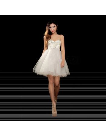 Beautiful A-Line Sweetheart Short Homecoming/ Party Dress