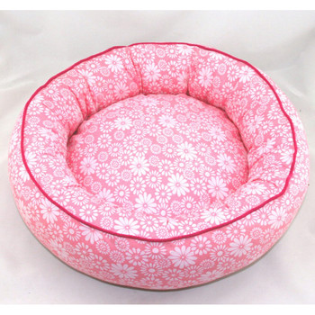 Inexpensive Pink Round Soft & Cozy Pet Mat Dog Cat Puppy Sleeping Bed 3 Sizes