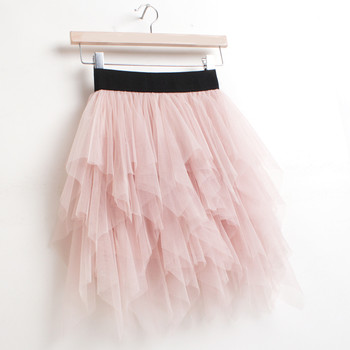 Girls' Ball Gown Pink Tulle Mini Tutus/ Skirts