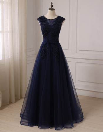 New Style A-Line Floor Length Prom/ Party/ Formal Dress