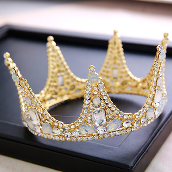 Alloy with Rhinestone Wedding Tiara/ Headpieces for Brides