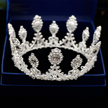 Alloy with Rhinestone Wedding Tiara/ Headpieces for Brides