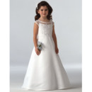 Cheap Classy Princess A-Line Long First Communion Dress