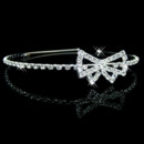 Cheap Beautiful Alloy With Rhinestone Bowknot Bridal Wedding Tiara