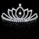 Cheap Beautiful Alloy With Rhinestone Bridal Wedding Tiara