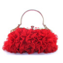 Cheap Beautiful Lace Evening Handbags/ Clutches/ Purses with Rhinestone