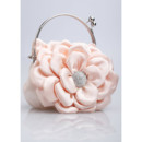 Affordable Satin Evening Handbags/ Clutches/ Purses with Flower