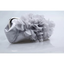 Beautiful Satin Evening Handbags/ Clutches/ Purses with Flower