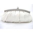 Affordable Satin Evening Handbags/ Clutches/ Purses with Rhinestone