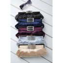 Affordable Satin Evening Handbags/ Clutches/ Purses with Rhinestone