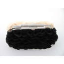 Affordable Satin Evening Handbags/ Clutches/ Purses with Rhinestone