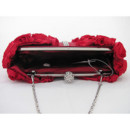 Affordable Satin Evening Handbags/ Clutches/ Purses with Flower