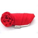 Affordable Satin Evening Handbags/ Clutches/ Purses with Flower