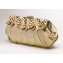 Inexpensive Silk Evening Handbags/ Clutches/ Purses with Flower