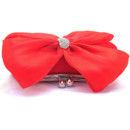 Affordable Beautiful Silk Evening Handbags/ Clutches/ Purses with Bowknot