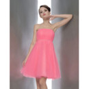 Short Chiffon Bridesmaid Dresses