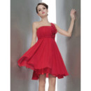 Short Chiffon Bridesmaid Dresses