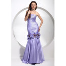 Chic A-Line Strapless Floor Length Prom Evening Dress for Women