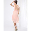 Short Chiffon Bridesmaid Dresses