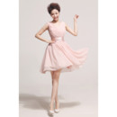 Short Chiffon Bridesmaid Dresses