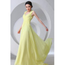 Affordable Sexy Chiffon Sheath Open Back Long Prom Evening Dress for Women